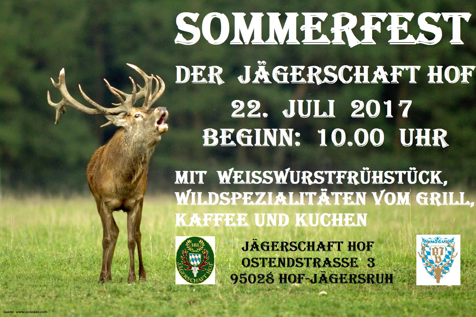 Sommerfest der Jägerschaft